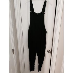 Black Overall Jumpsuit